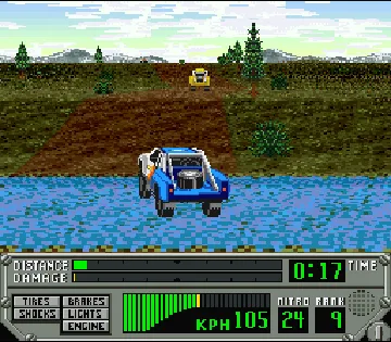 Super Off Road - The Baja (USA) (Beta) screen shot game playing